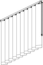 Systèmes de rideaux à bandes verticales SG 2910
