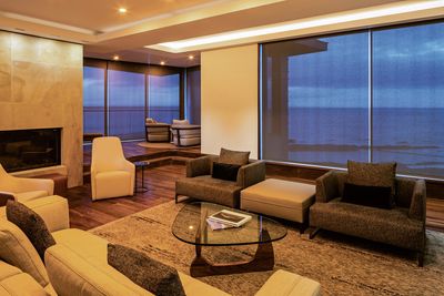 Systèmes stores enrouleurs, SG 4960, Multiscreen 1-10%, Ladies Lake, Private Home, Scotland, United Kingdom