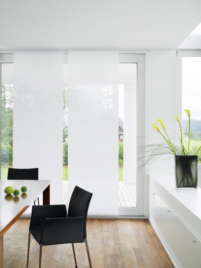 Flächenvorhang-Systeme, SG 2700, Room shot "Private Residence", Emmenbrücke, Switzerland