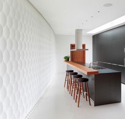 Vertikal-Lamellen, SG 2960, Multi Visio, Room shot "Highgate Home", London, UK, Vertical Waves