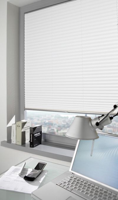 Systèmes de stores plissés, Room shot "Private House"