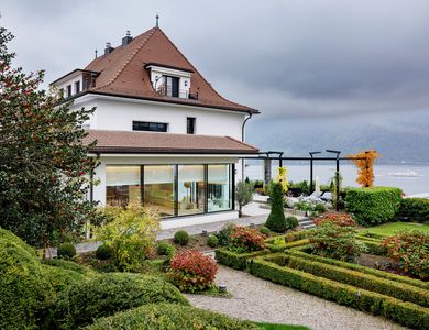 Villa au bord du lac, Lucerne, Suisse