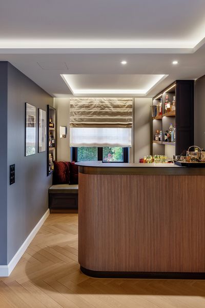 Systèmes rideaux drapés, SG 2320, Colorama 2, Villa at the lake, Lucerne, Switzerland