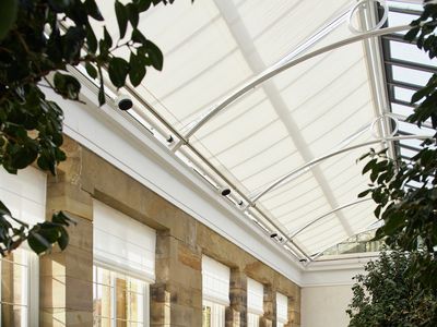 Skylight-Systeme, SG 8600, Versascreen 1-10%, The Camellia House, Wentworth, South Yorkshire, United Kingdom